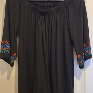 Loft Over the Shoulder Blouse
